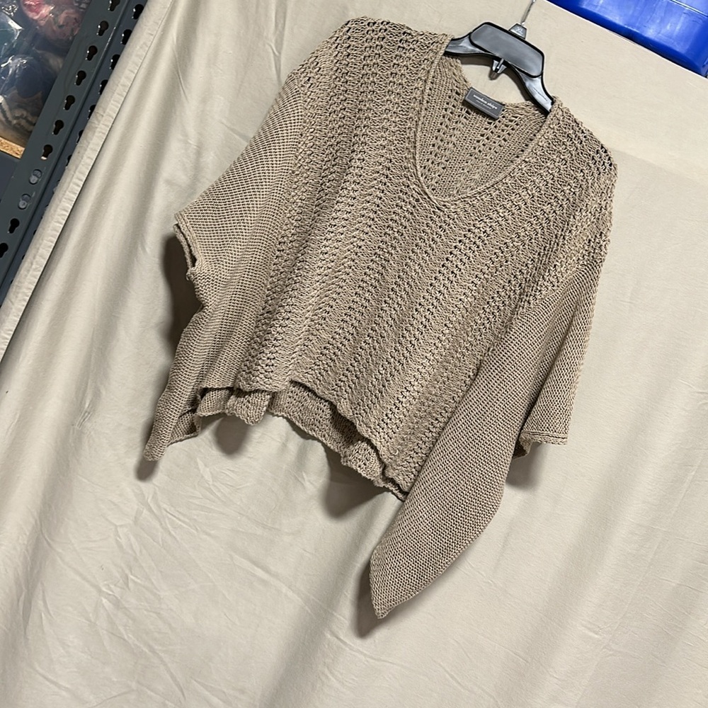 Anthropology Wooden Ships cropped sweater / Size S/M / Box 3-10 - Picture 2 of 9